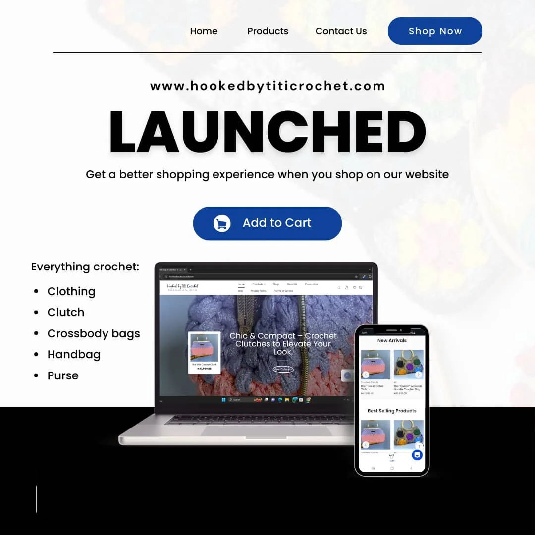 Crochet Website Design